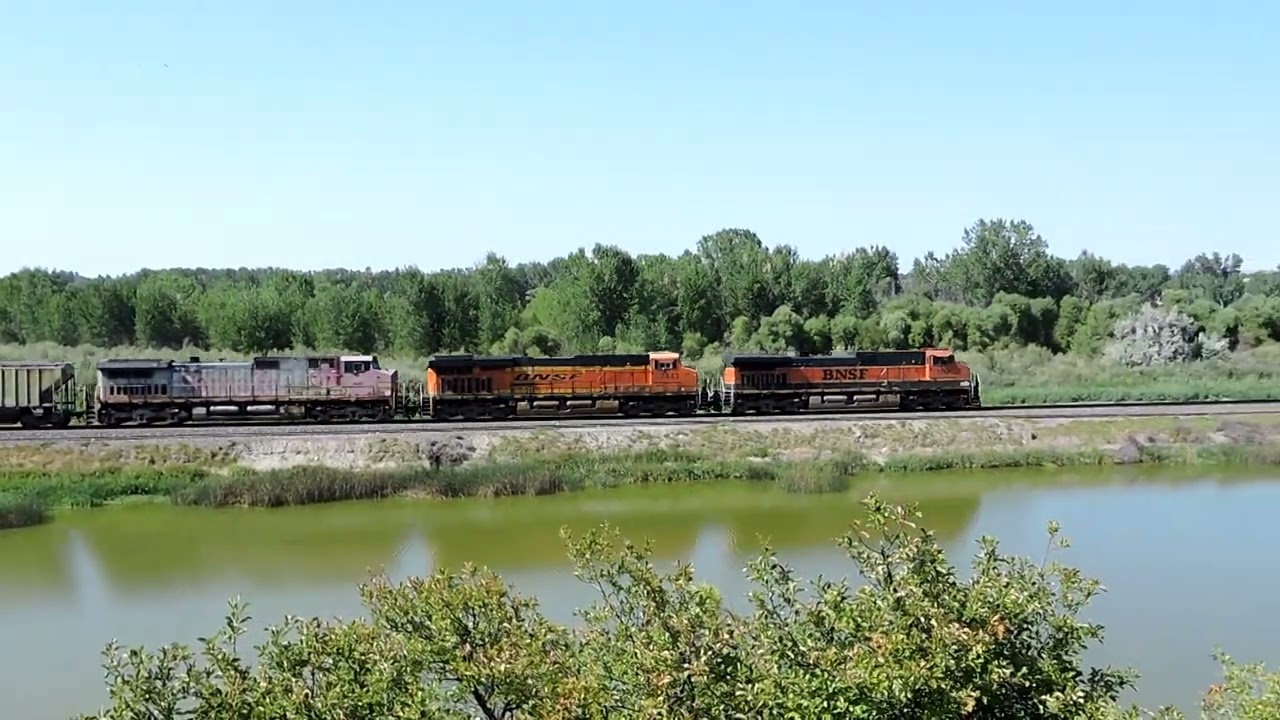 BNSF Dash 9, 1119 With Leslie RS3L Horn, With BNSF 625