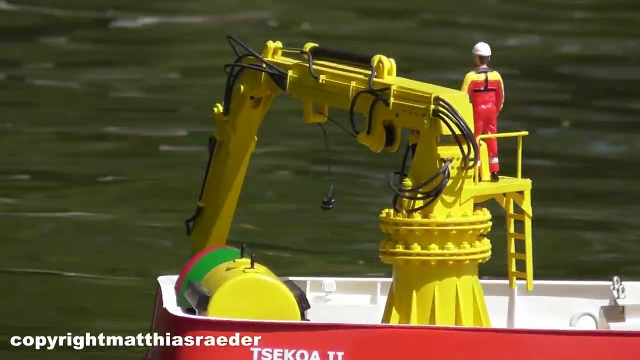 Arbeitsboot Tsekoa II .