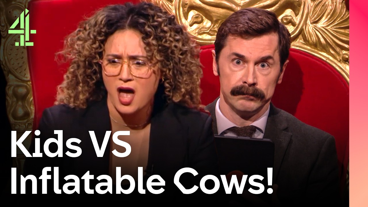 Rose Matafeo & Mike Wozniak’s CHAOTIC cows task! | Junior Taskmaster | Channel 4 Entertainment