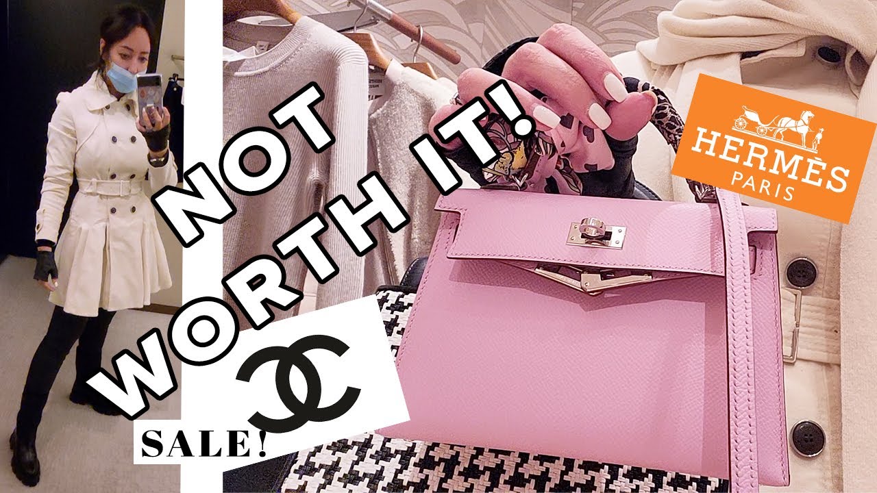 NOT WORTH IT! I Went to the CHANEL SALE & This Is What It Was Like.... | & Hermes Kelly Sneak-Peek!