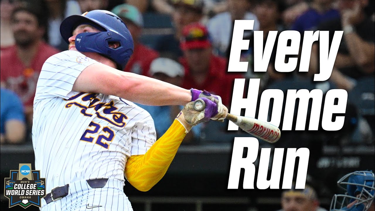 Every home run from the 2025 Men's College World Series
