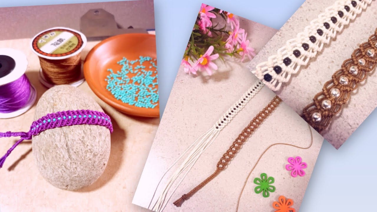 🎀 "PULSERAS UNISEX  tejido macrame " fácil y sencillo. 