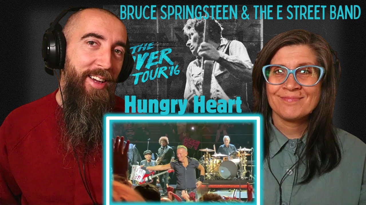 Bruce Springsteen & The E Street Band - Hungry Heart (REACTION) with my wife