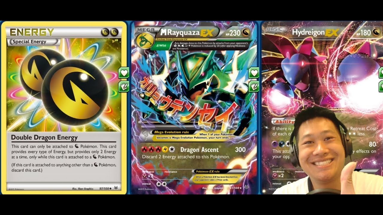 Dragon Mega Rayquaza Ex Deck, 300 DMG Overkill Devouring Ex Cards