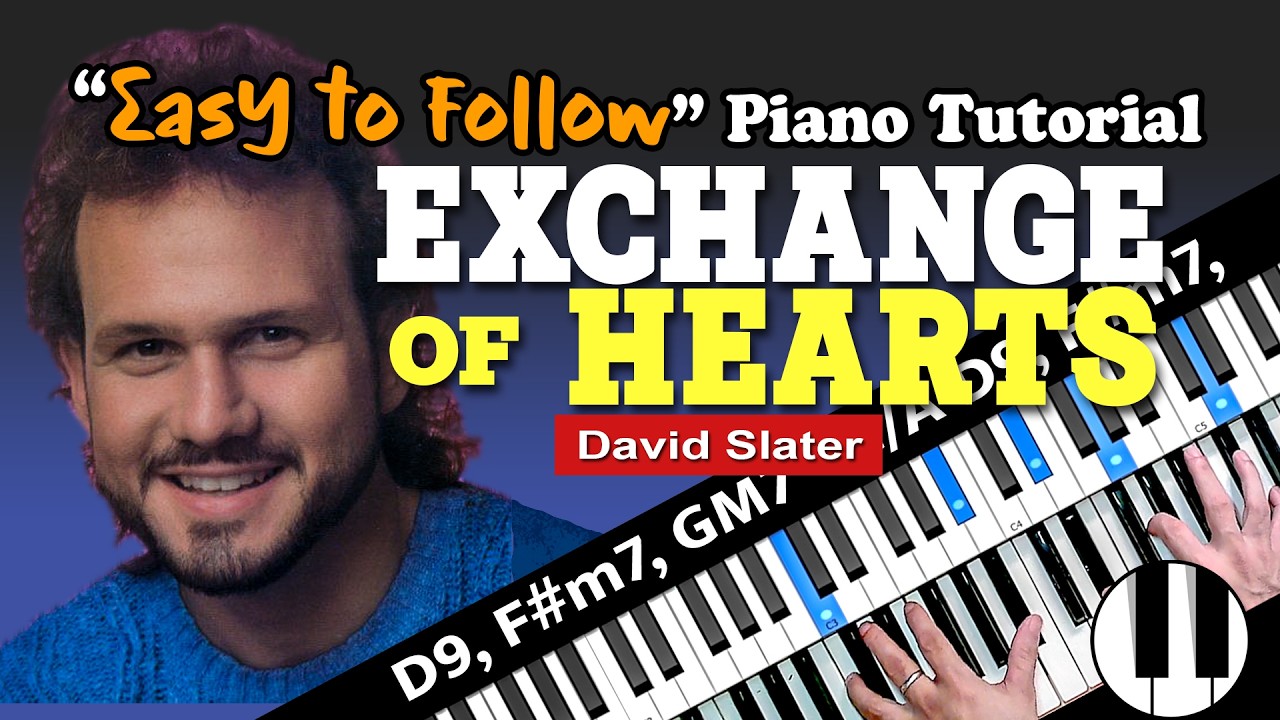 EXCHANGE OF HEARTS - BASIC & ADVANCE Piano-CHord Tutorial