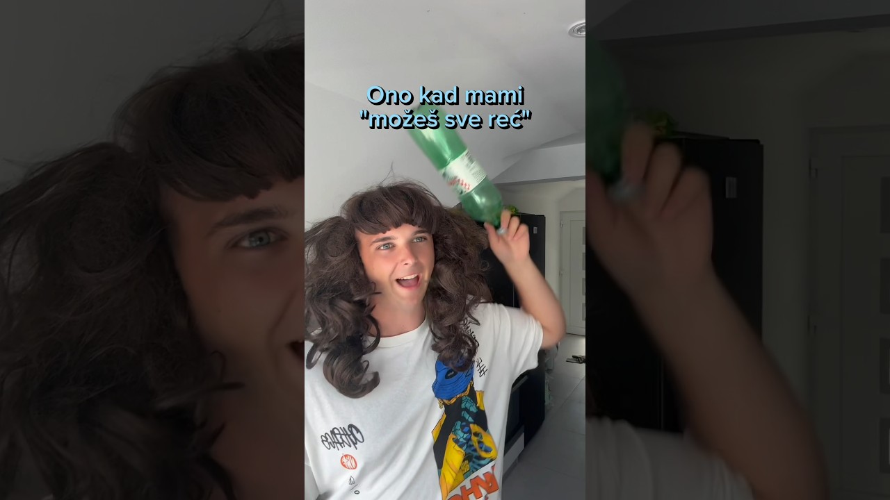 Možete li svojoj mami reći sve?😂 #viral #video #funny #mamali