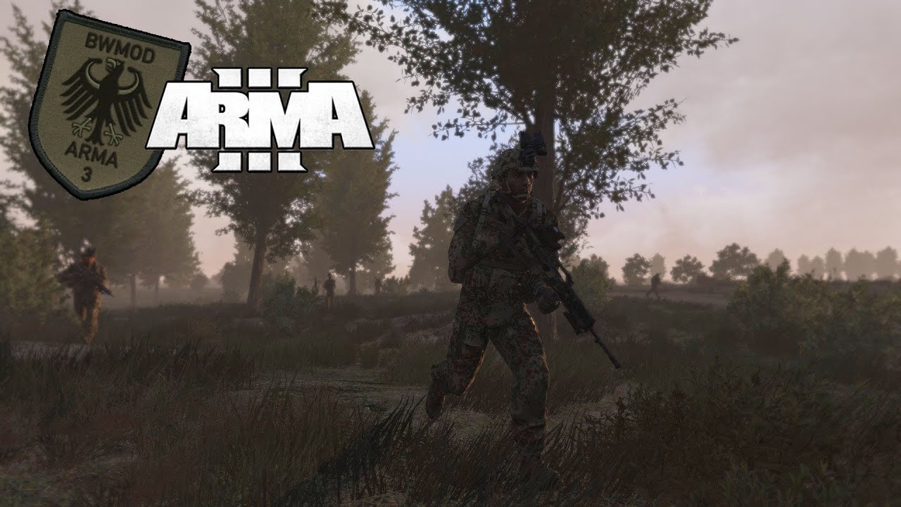 Bundeswehr Desert Firefight (Featuring BWMOD) | ARMA 3 Single Player