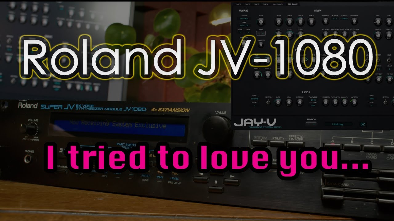 💔 Roland JV-1080 - Super JV 💔 🎧 (no talking) 🎧