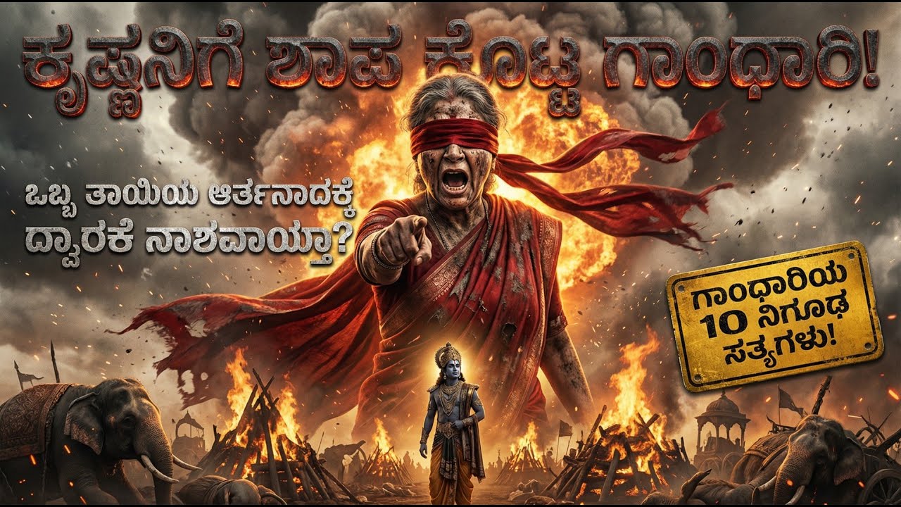 🔴 ಗಾಂಧಾರಿಯ ಗರ್ಭವೇ ಒಂದು ಸ್ಮಶಾನ? | 10 Shocking Dark Truths of Gandhari | ಡಿವೋರ್ಸ್ ತಗೊಳ್ಳೋರು ಒಮ್ಮೆ ನೋಡಿ