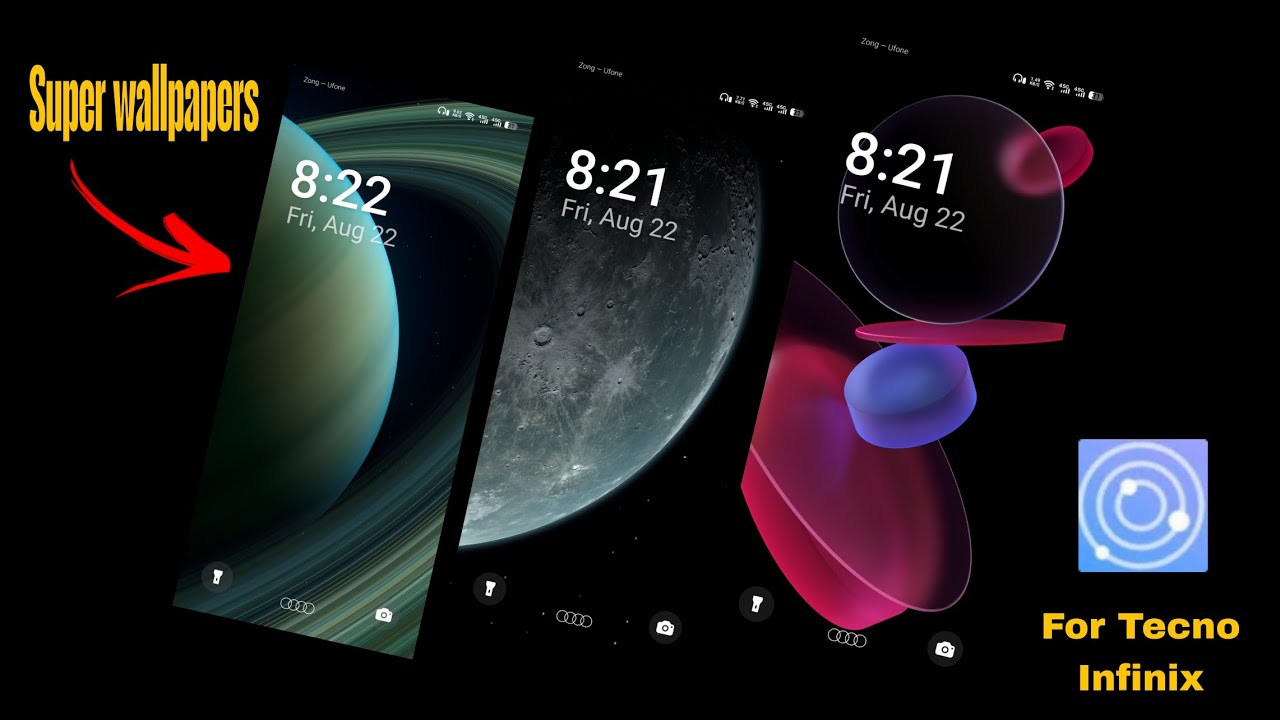 HOW TO INSTALL SUPER WALLPAPERS ON TECNO AND INFINIX DEVICES | COMPLETE TUTORIAL | IIZZUUFIED TECH 
