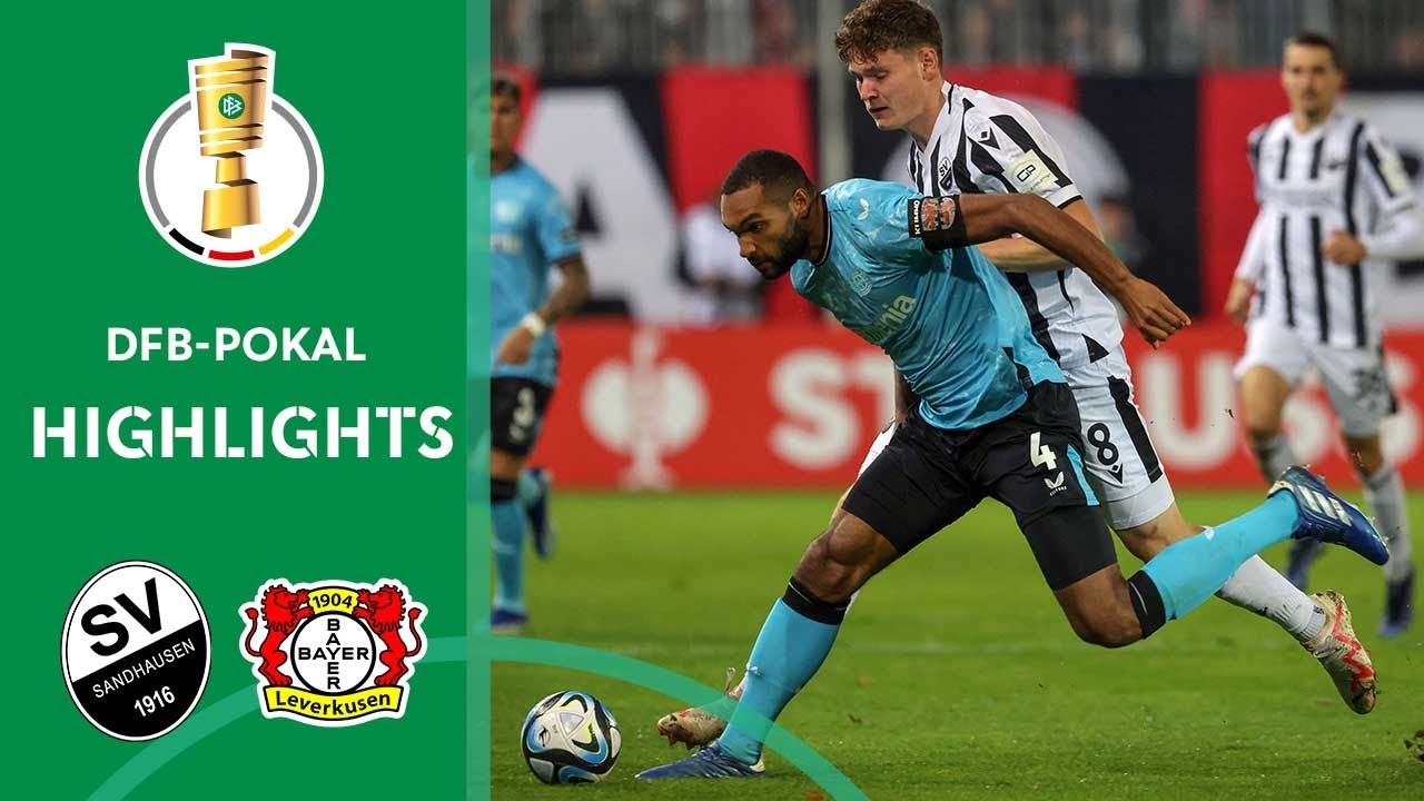 Leverkusen struggles! | SV Sandhausen vs. Bayer 04 Leverkusen 2-5 | Highlights | DFB-Pokal - Round 2