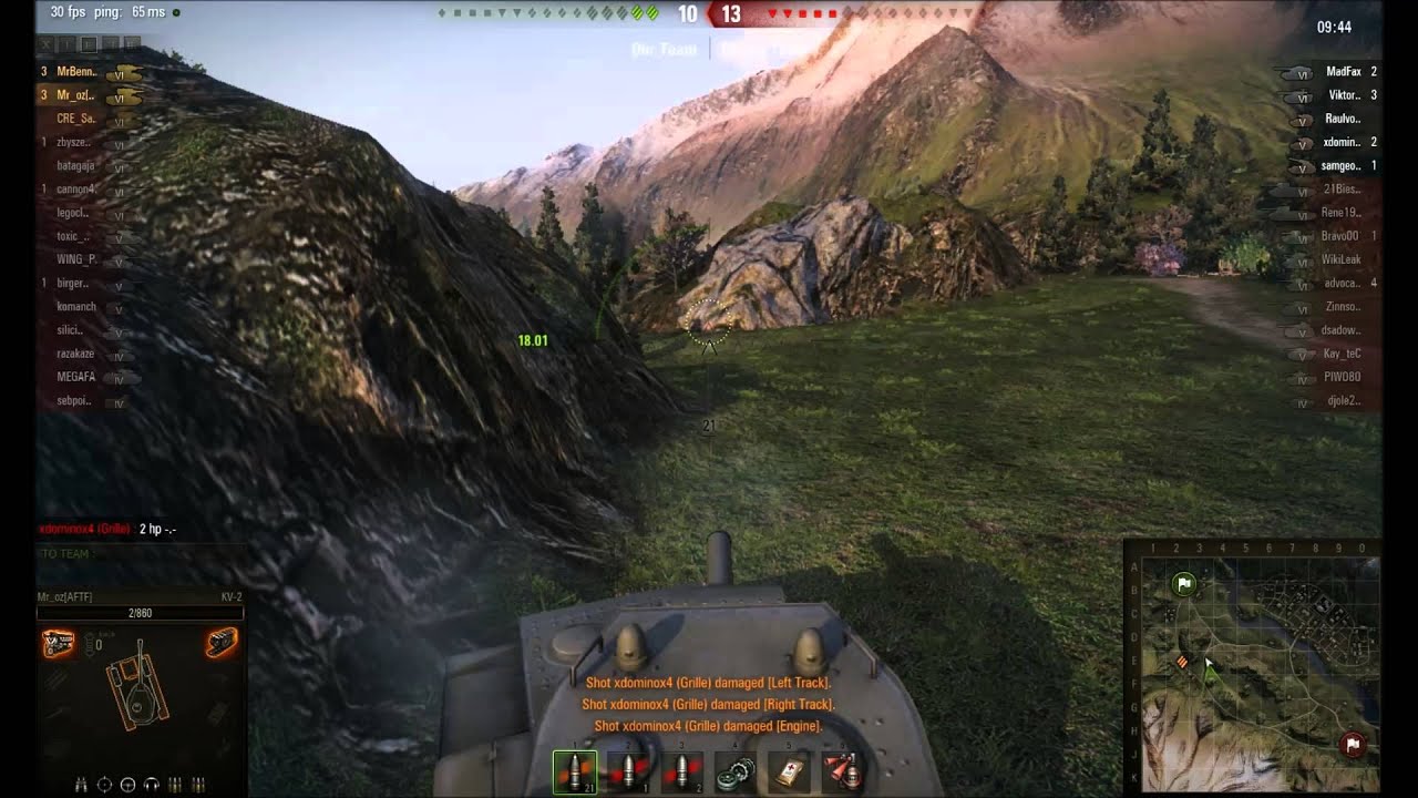 World  of Tanks kv-2's VS Tog's showdown