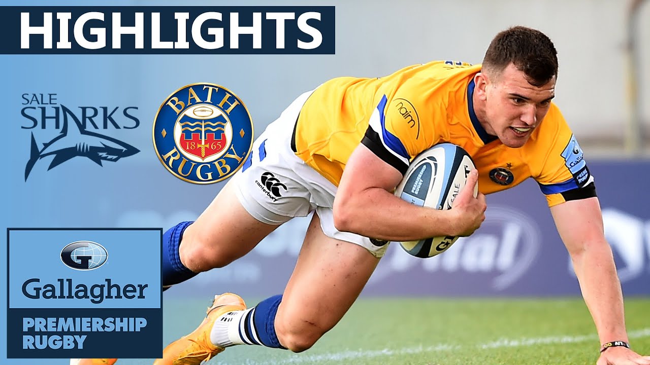 Sale Sharks v Bath | Spencer Impresses in Battle for Play-Offs | Gallagher Premiership