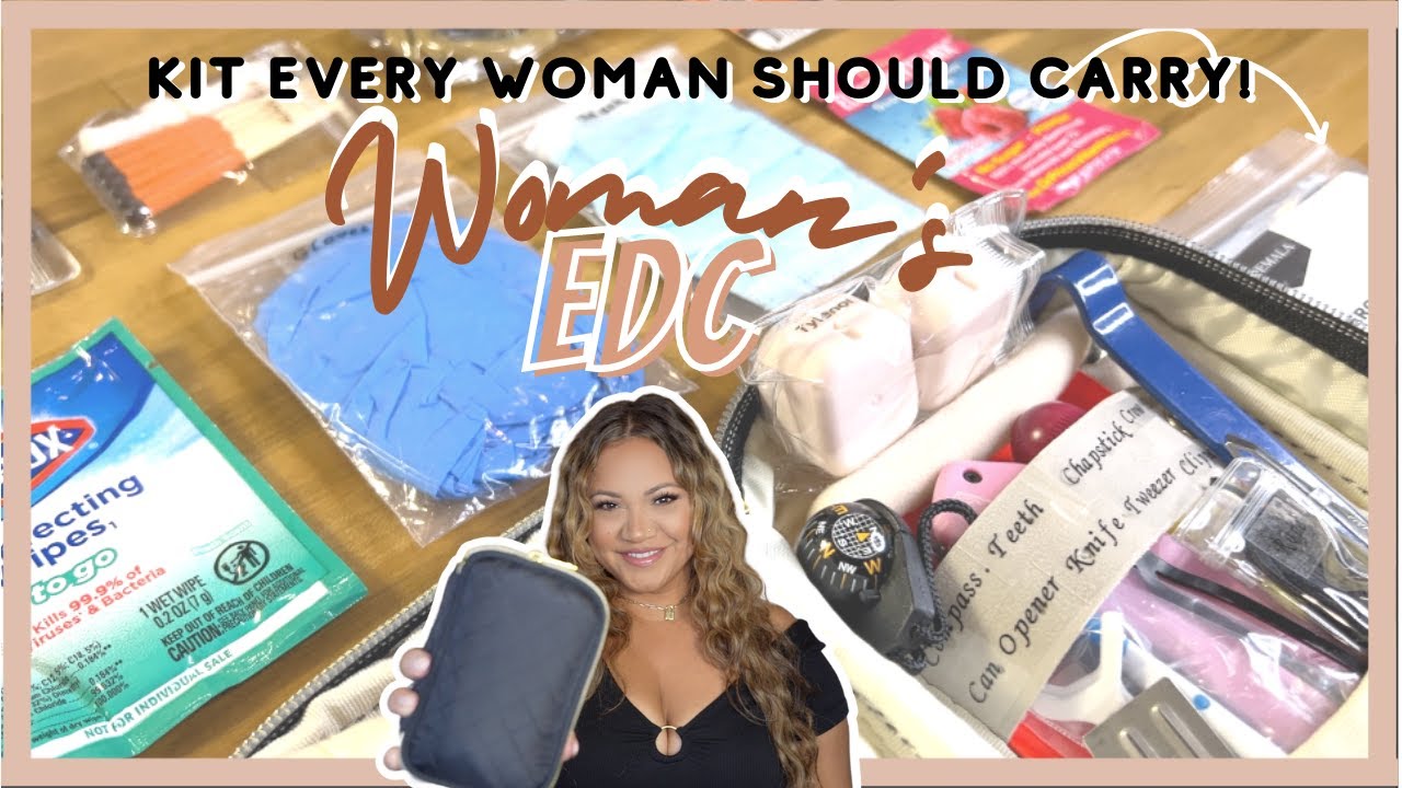 Женский взгляд на EDC-сумку | Набор для экстренной помощи на каждый день 2022 | Все товары Amazon...
