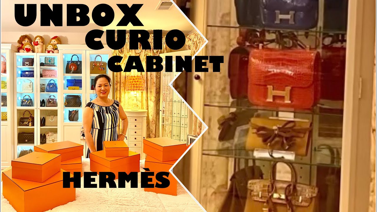 UNBOX HERMÈS’S CURIO CARBINET/ ĐẬP HỘP TỦ GIỎ HERMÈS/ THỦY BÙI U.S