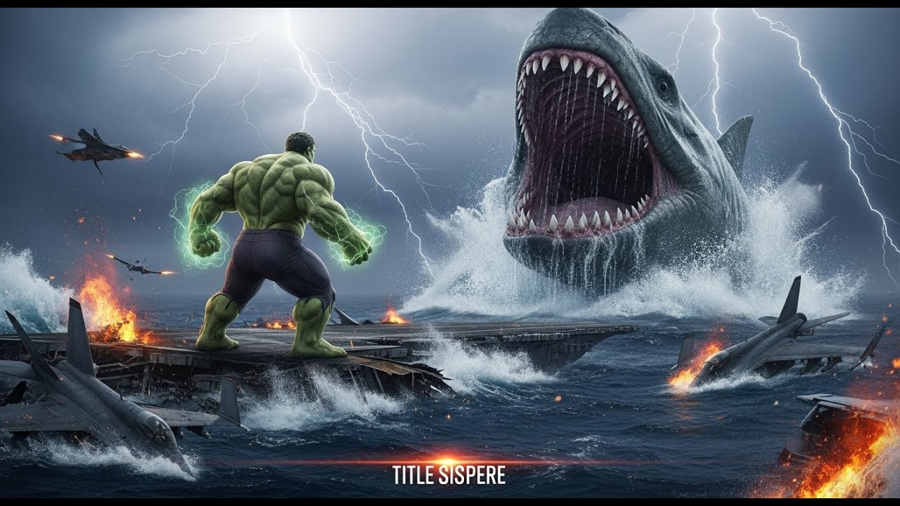 HULK VS MEGALODON