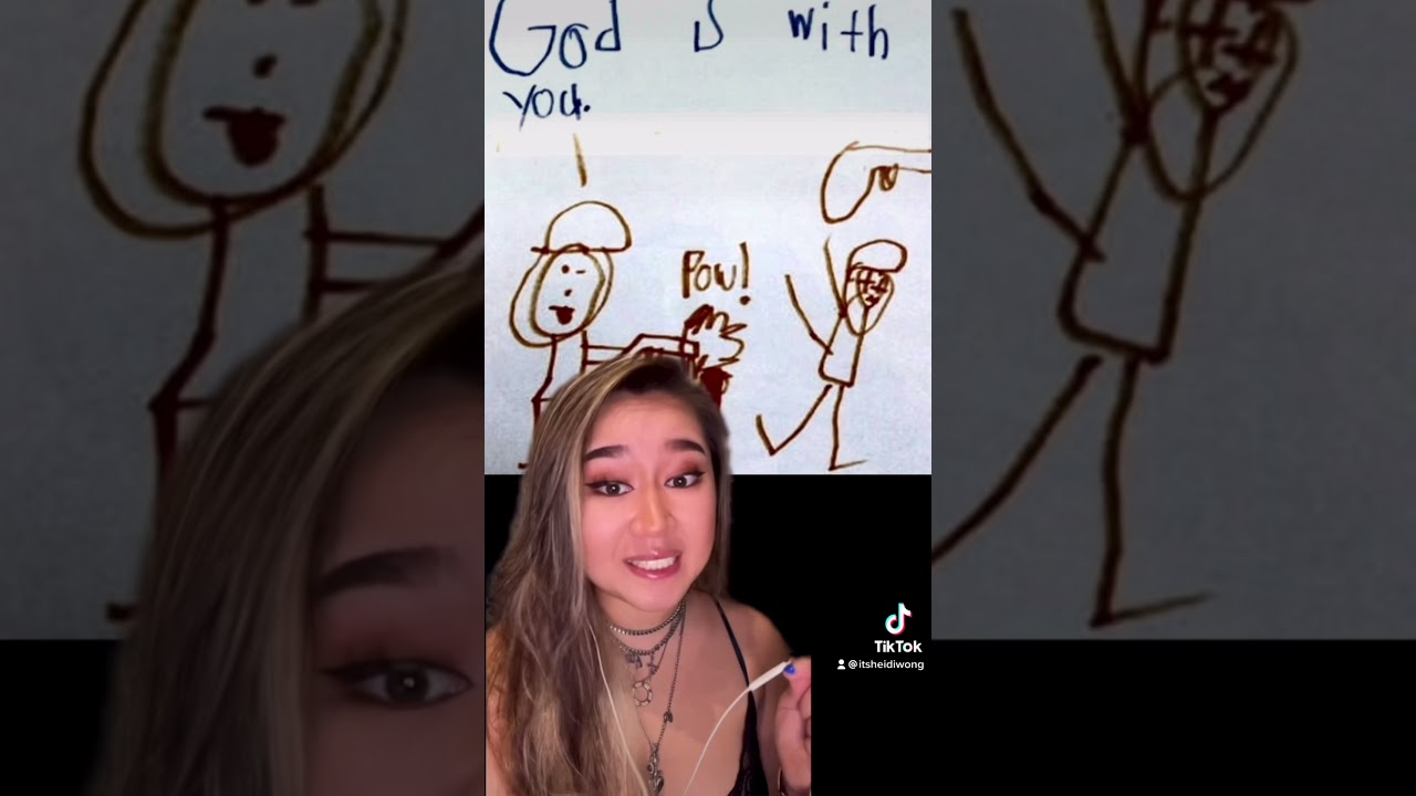 Kids Drawings with DISTURBING Backstories😨 #shorts