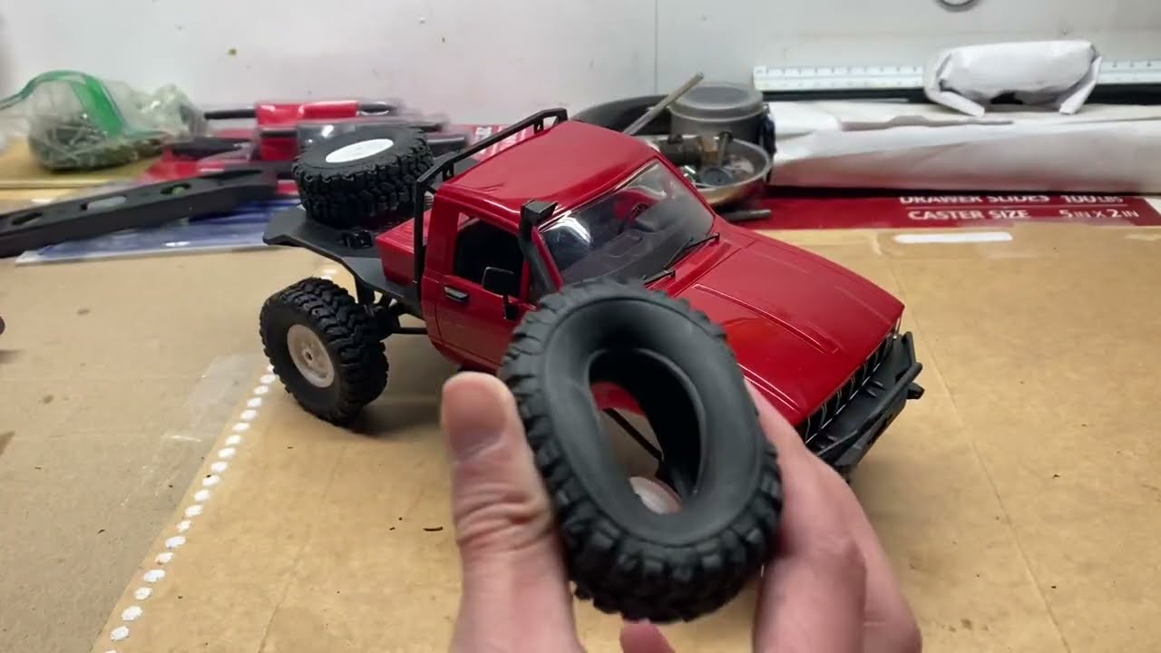 How to make your WPL tires SOFTER for FREE!!