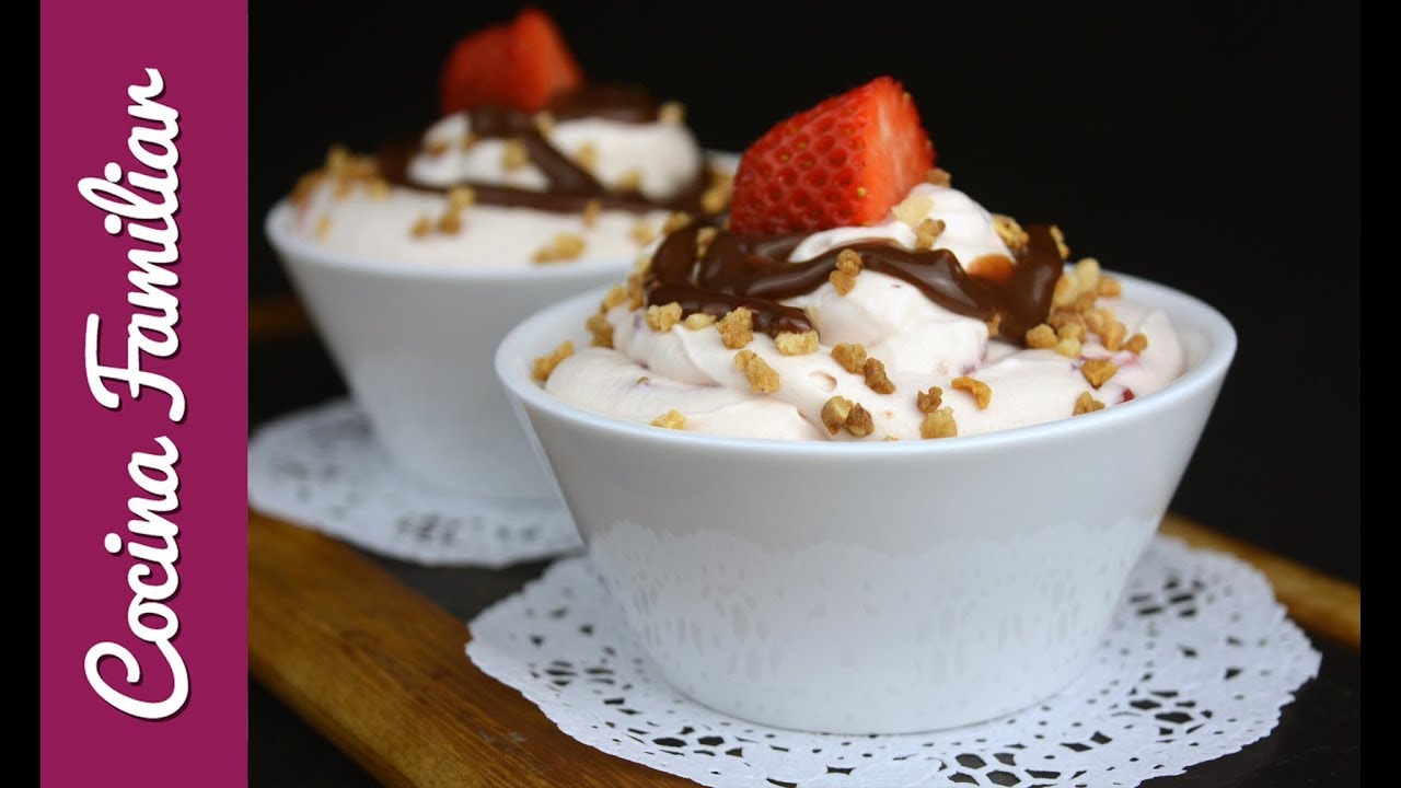 Como hacer mousse de fresa y chocolate blanco paso a paso | Recetas caseras de Javier Romero