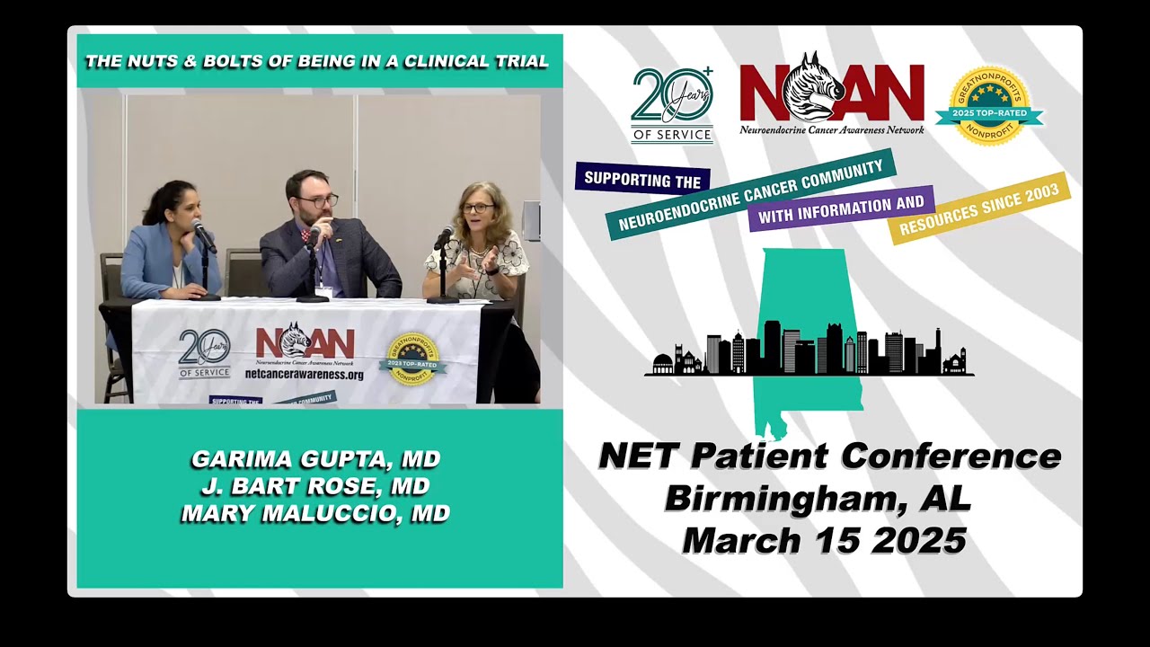 NCAN Birmingham Patient Conference 2025 - The Nuts & Bolts of Being in a Clinical Trial Expert Panel