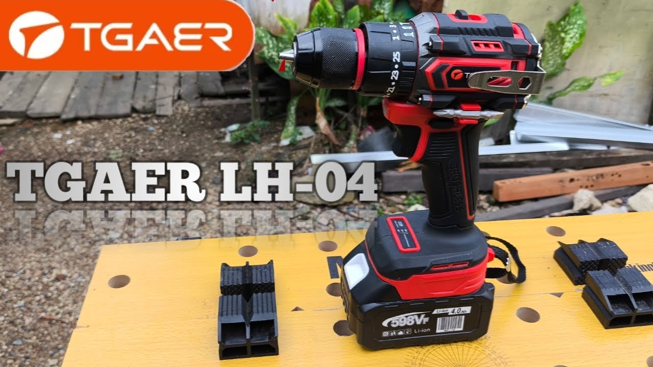 Bor Brushless 10mm TGaer LH04 asli gagah kece parah