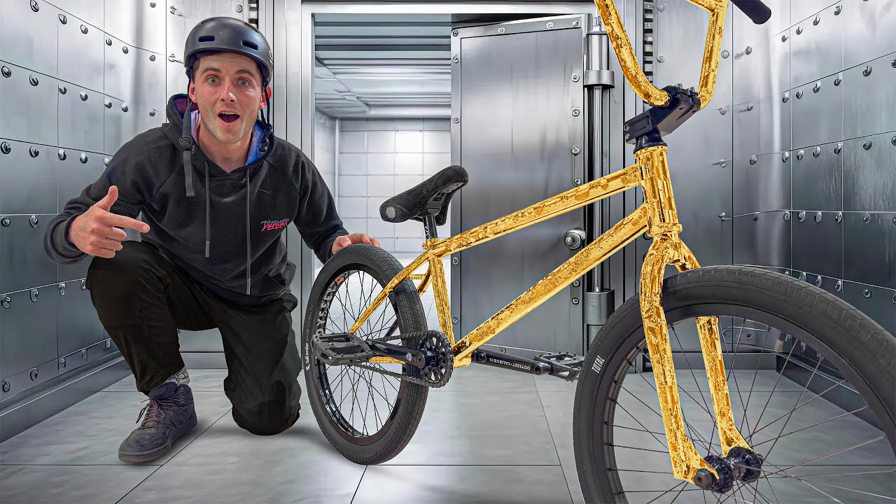 JE FABRIQUE UN VÉLO EN OR ! ( oui du vrai ! )