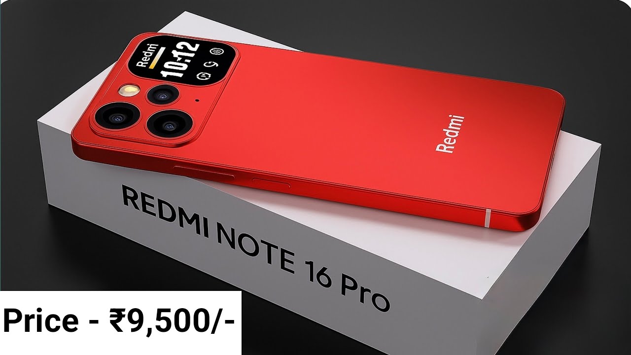 Redmi Note 16 Pro - 200MP Camera, Launch Date In India, Price, Specifications : #redmimobile 