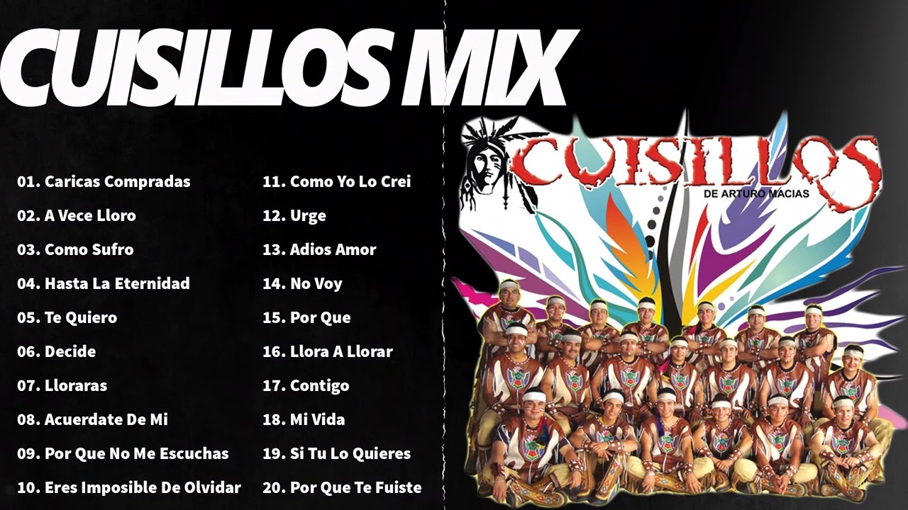 CUISILLOS &Eacute;XITOS SUS MEJORES CANCIONES 20 SUPER &Eacute;XITOS ROM&Aacute;NTICAS INOLVIDABLES MIX