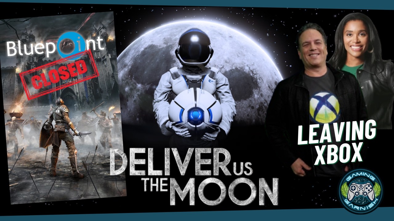 Ep 63: Bluepoint Closed, Xbox Leadership Shakeup & Deliver Us The Moon