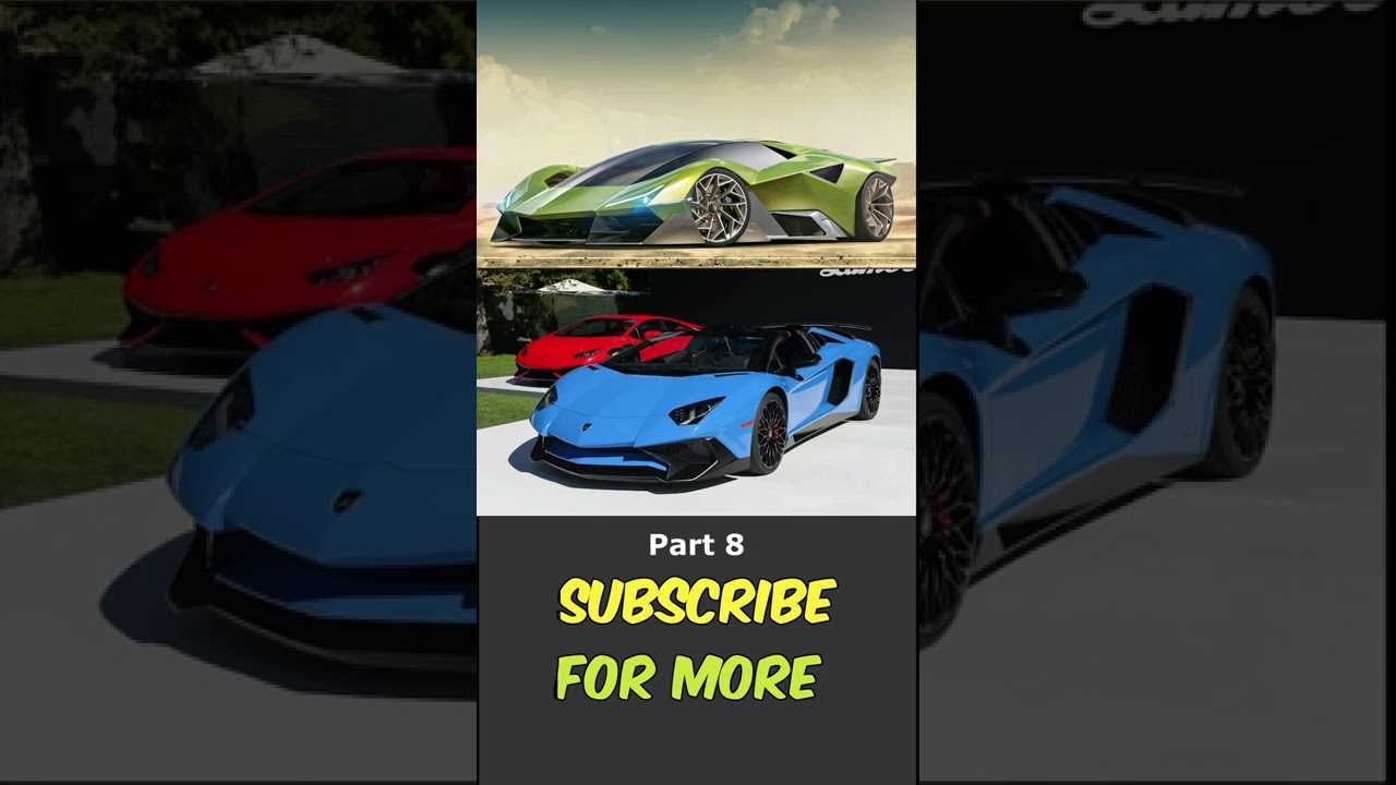 Top 10 Fastest Lamborghini Models of All-Time - Shorts - YouTube Shorts