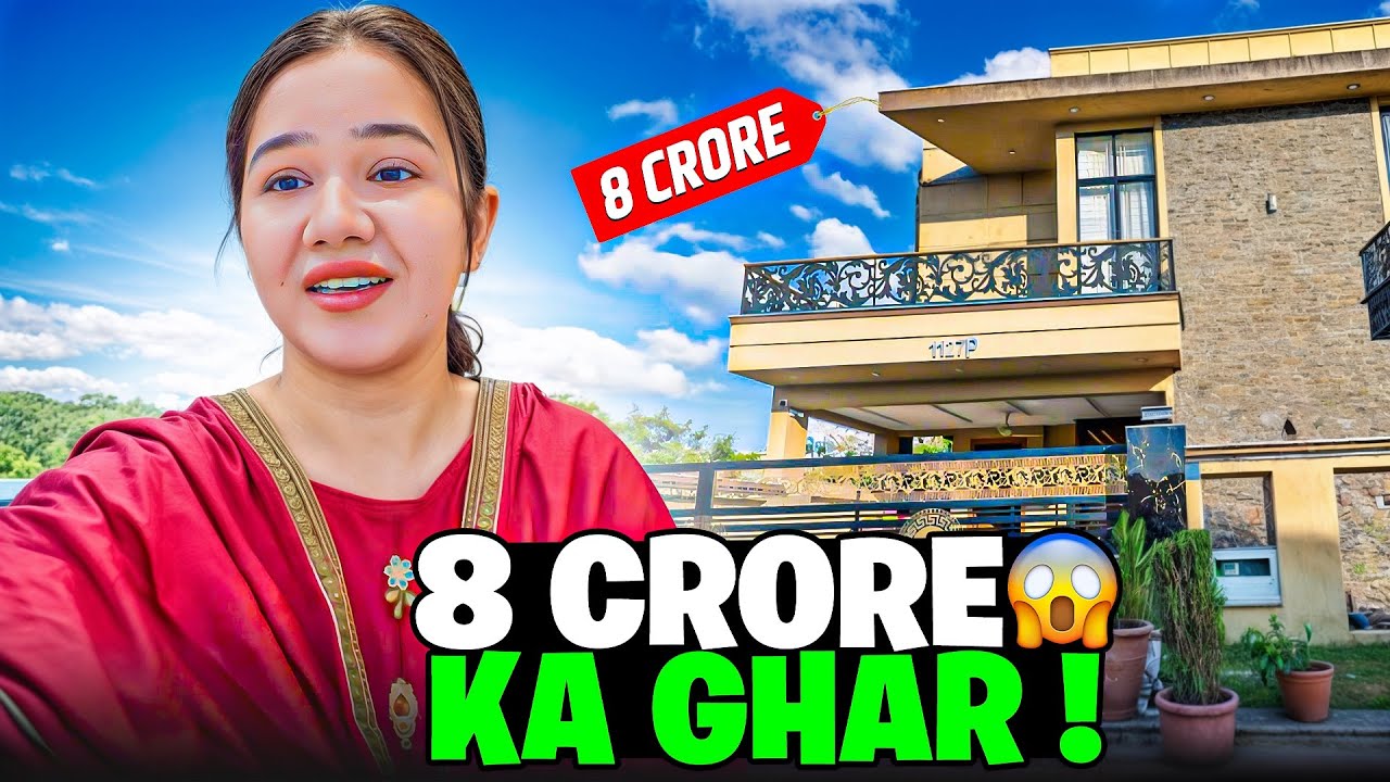 8 Cror ka ghar | mery ghar ki journey | Sitara yaseen 