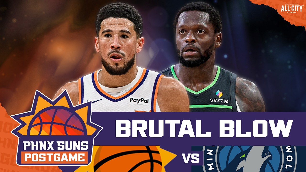 POSTGAME: Phoenix Suns Suffer BRUTAL BLOW To Playoff Chances In Timberwolves Loss