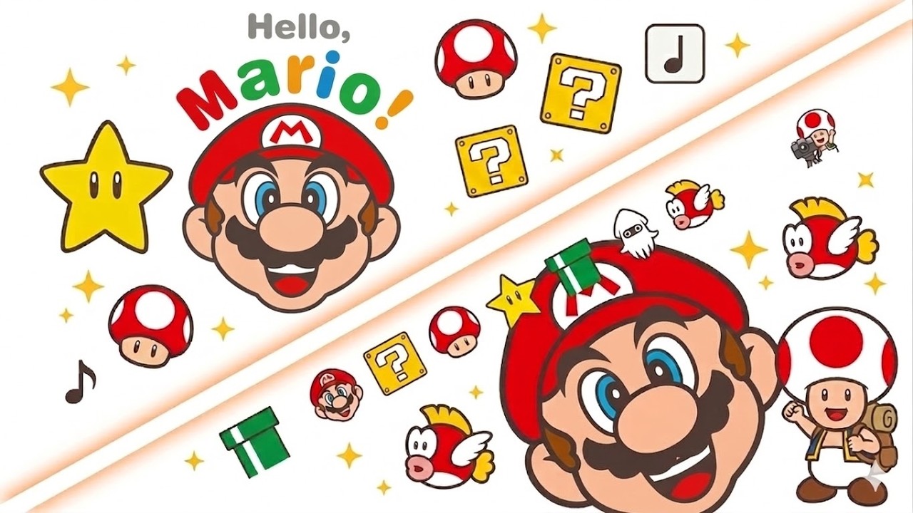 JE DÉFORME LE VISAGE DE MARIO ! 🍄 (Application Hello Mario)