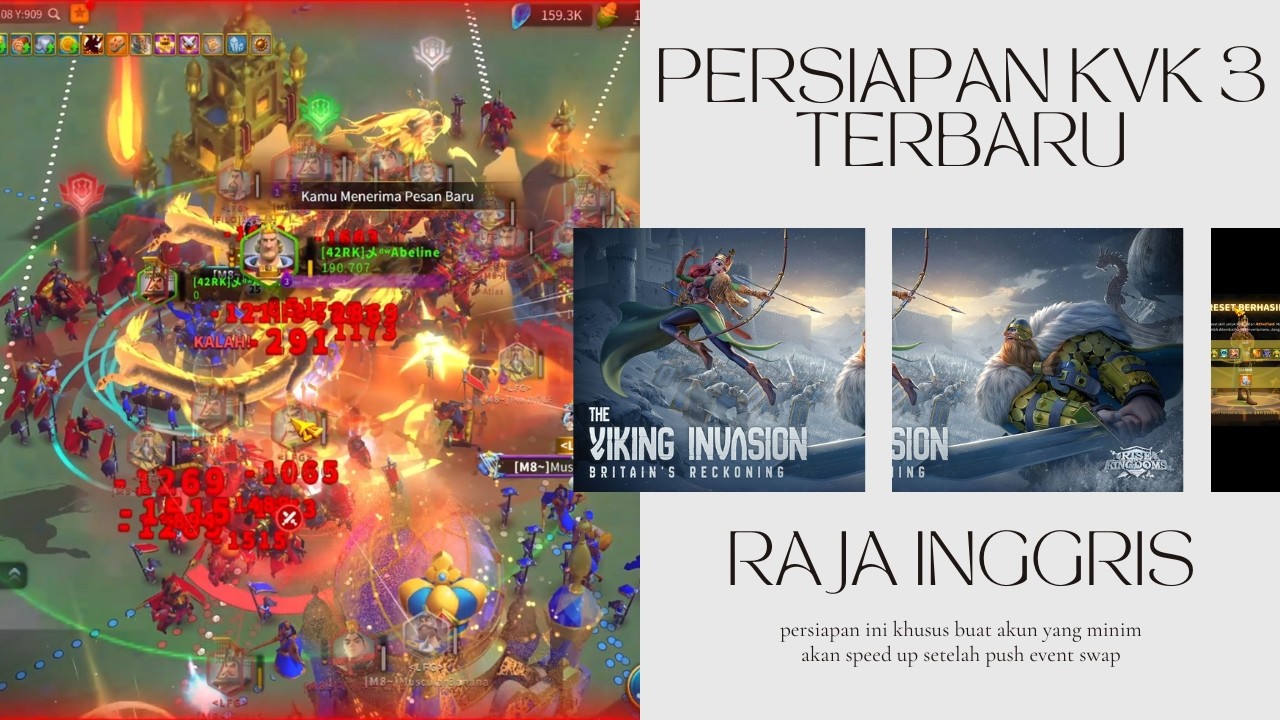 Persiapan Wajib Kvk 3 Setelah Push Achilles Sampai Speed Up & RSS Habis,Malah Migrasi ke KD Kelas A