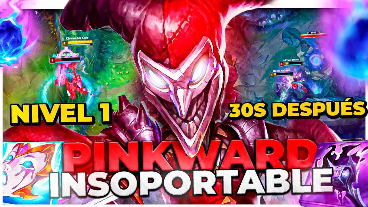 PINKWARD TILTEA A TODOS CON SHACO TOP AP 😡 *EL JUNGLA RIVAL LLORA* 🤣