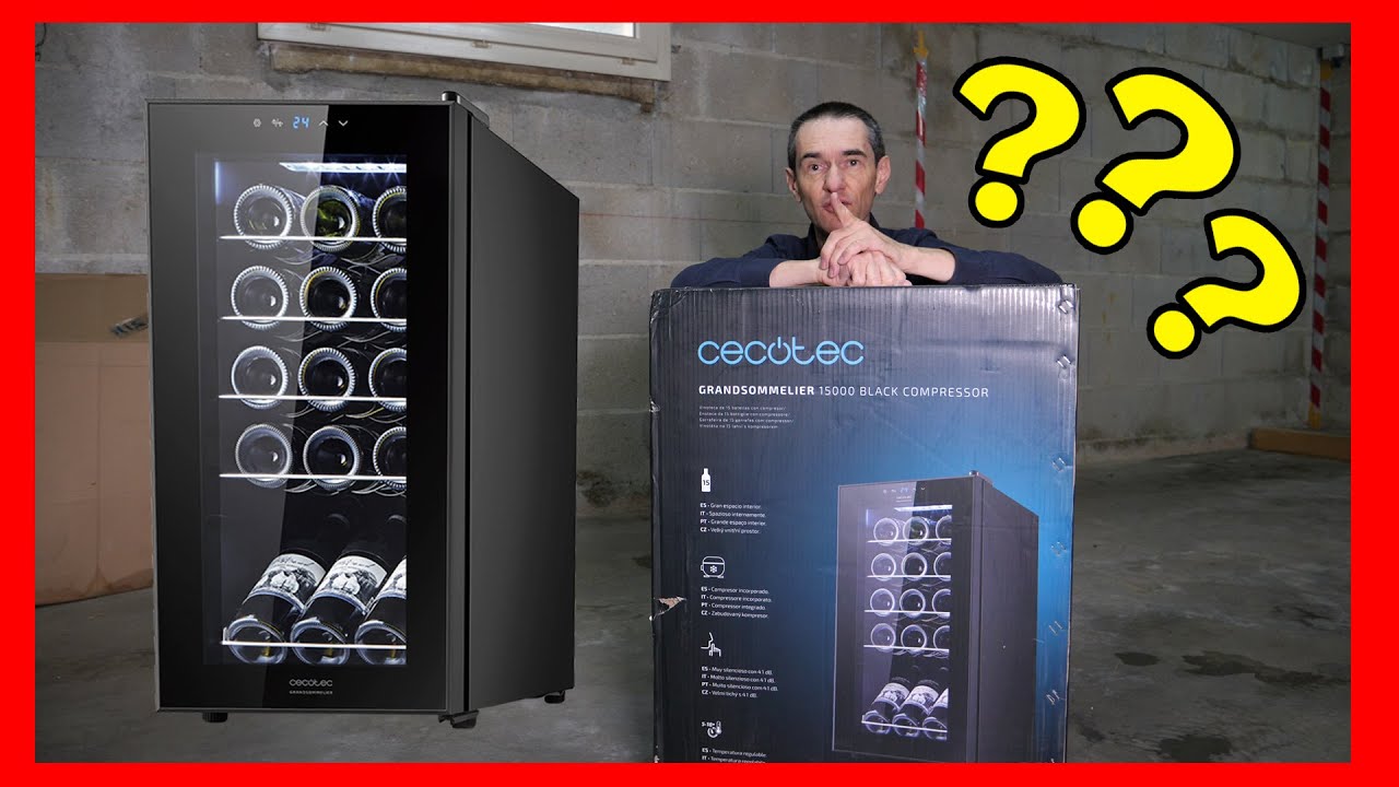 🇫🇷 TEST CAVE &Agrave; VIN CECOTEC 🇫🇷 COMBIEN &Ccedil;A CONSOMME R&Eacute;ELLEMENT ???