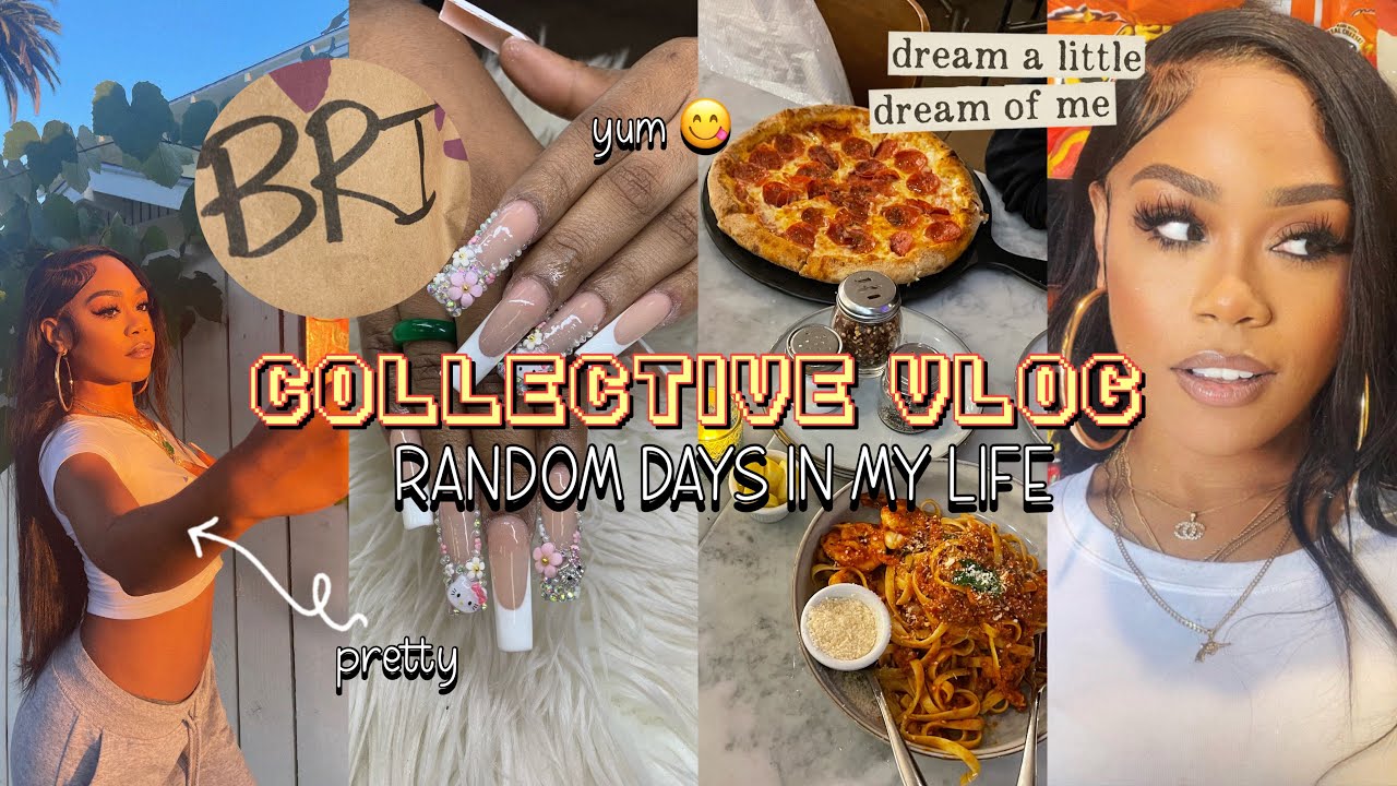 COLLECTIVE VLOG : road trips, random days in my life, grwm + more !
