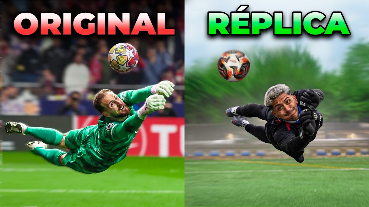 RECREÉ PARADAS IMPOSIBLES 3 *me ENFRENTO al PORTERO de LA SELECCIÓN ESPAÑOLA*