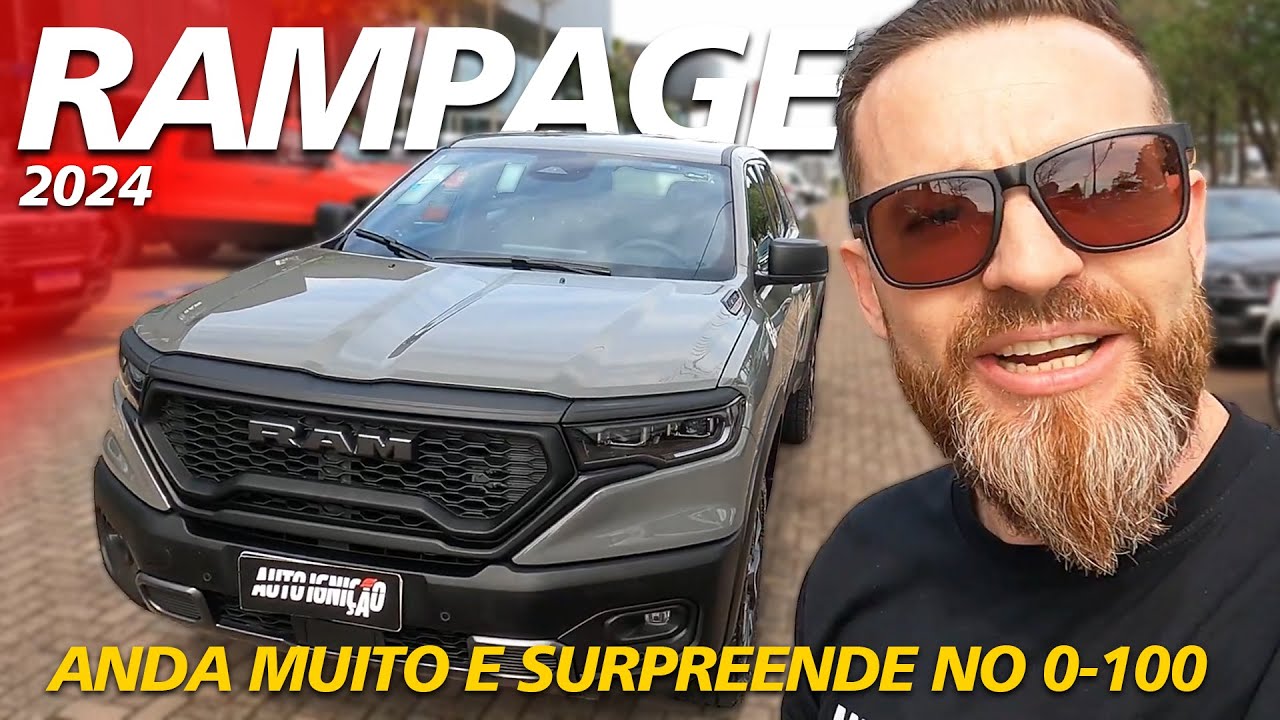 RAMPAGE REBEL 2024 - Com Motor De 272cv Turbo A Gasolina!