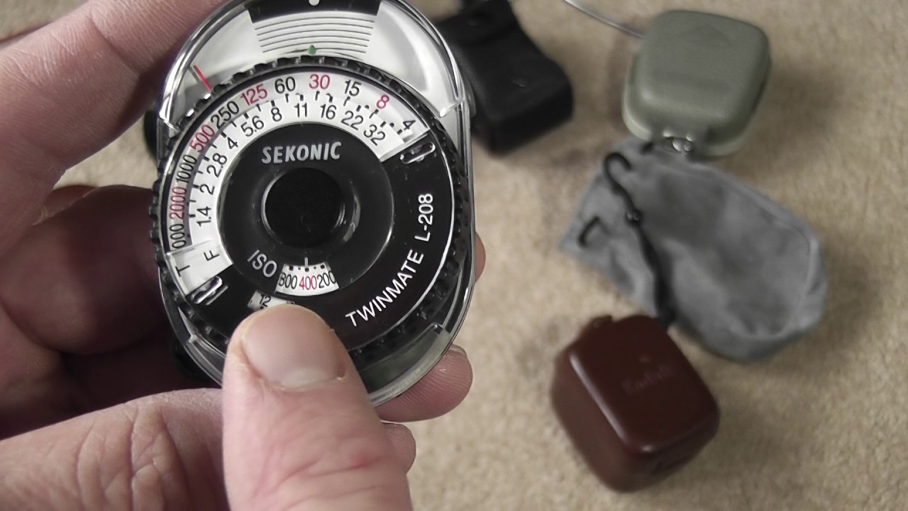 Sekonic L-208 & Kodalux L Light Meters