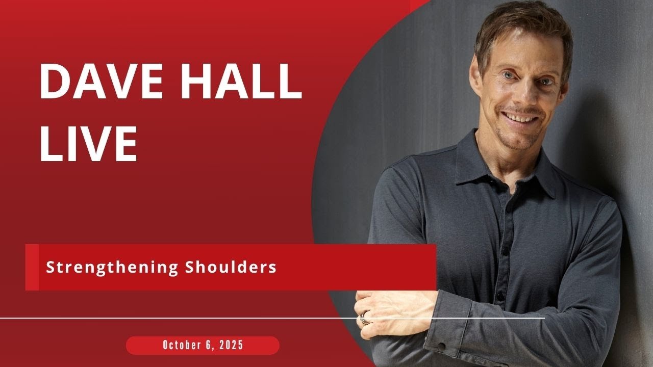 Strengthening Shoulders, Q&A – Cellercise® LIVE with Dave Hall