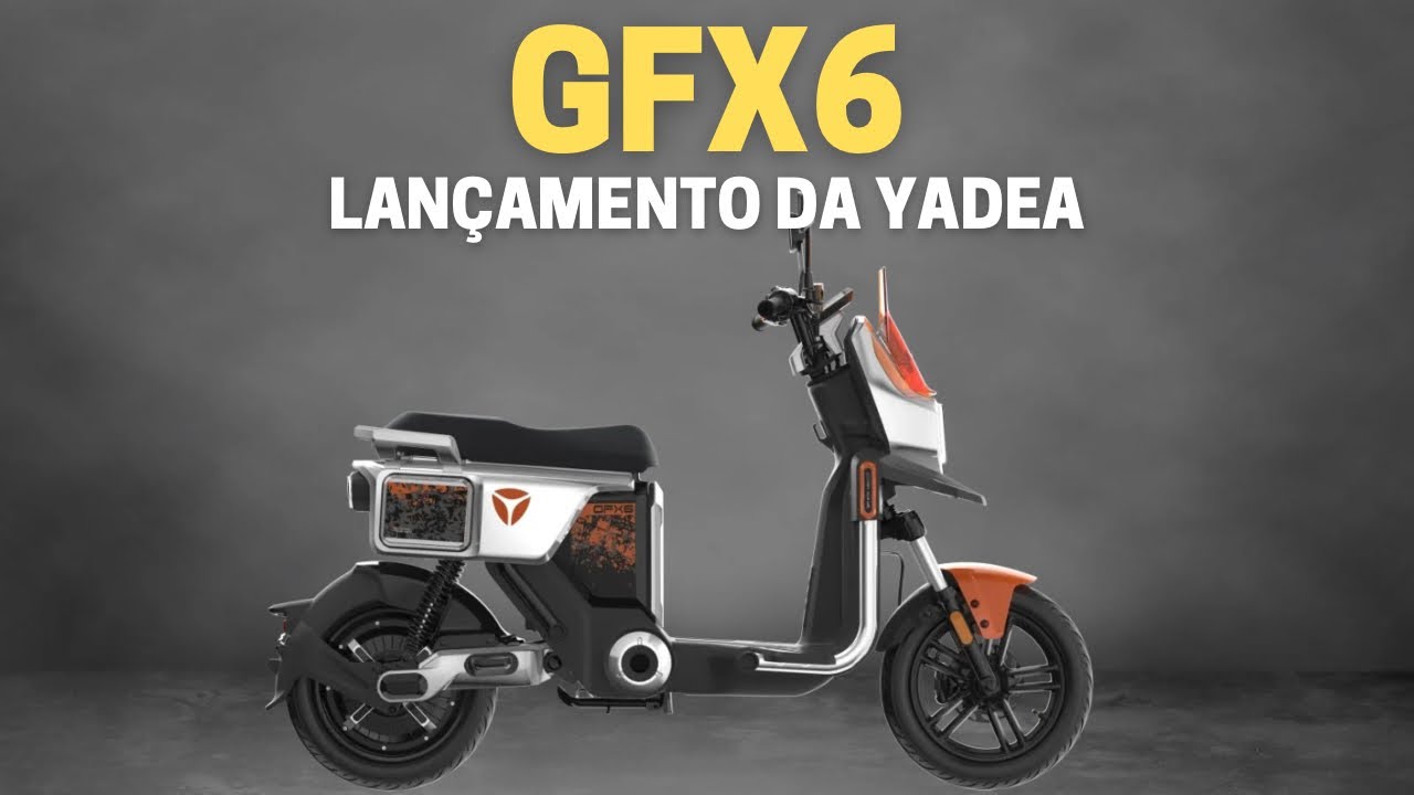 Conheça o GFX6 Lançamento da Yadea