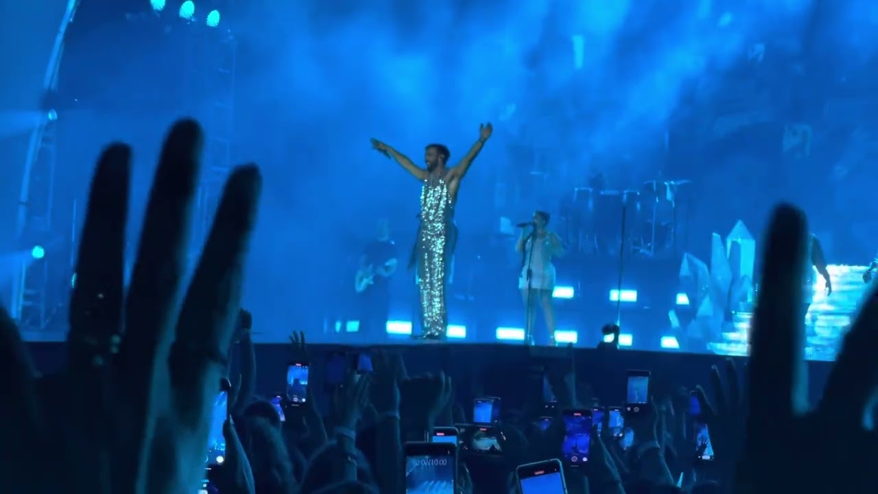 Marco Mengoni negli stadi Tour 2023 Bologna, Mi fiderò, Pazza musica, Due vite
