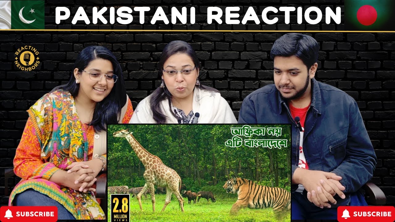 The LARGEST SAFARI PARK of Asia is in Bangladesh 😲 | Reaction!