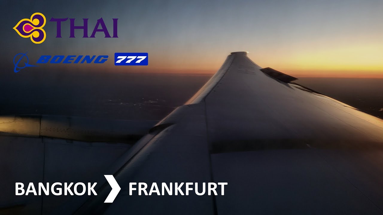 Flight from Bangkok (BKK) to Frankfurt (FRA) - FLIGHT REPORT