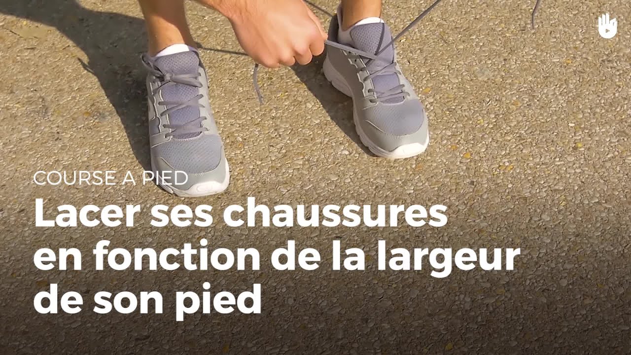 Comment lacer ses chaussures : pieds fins et pieds larges | Running