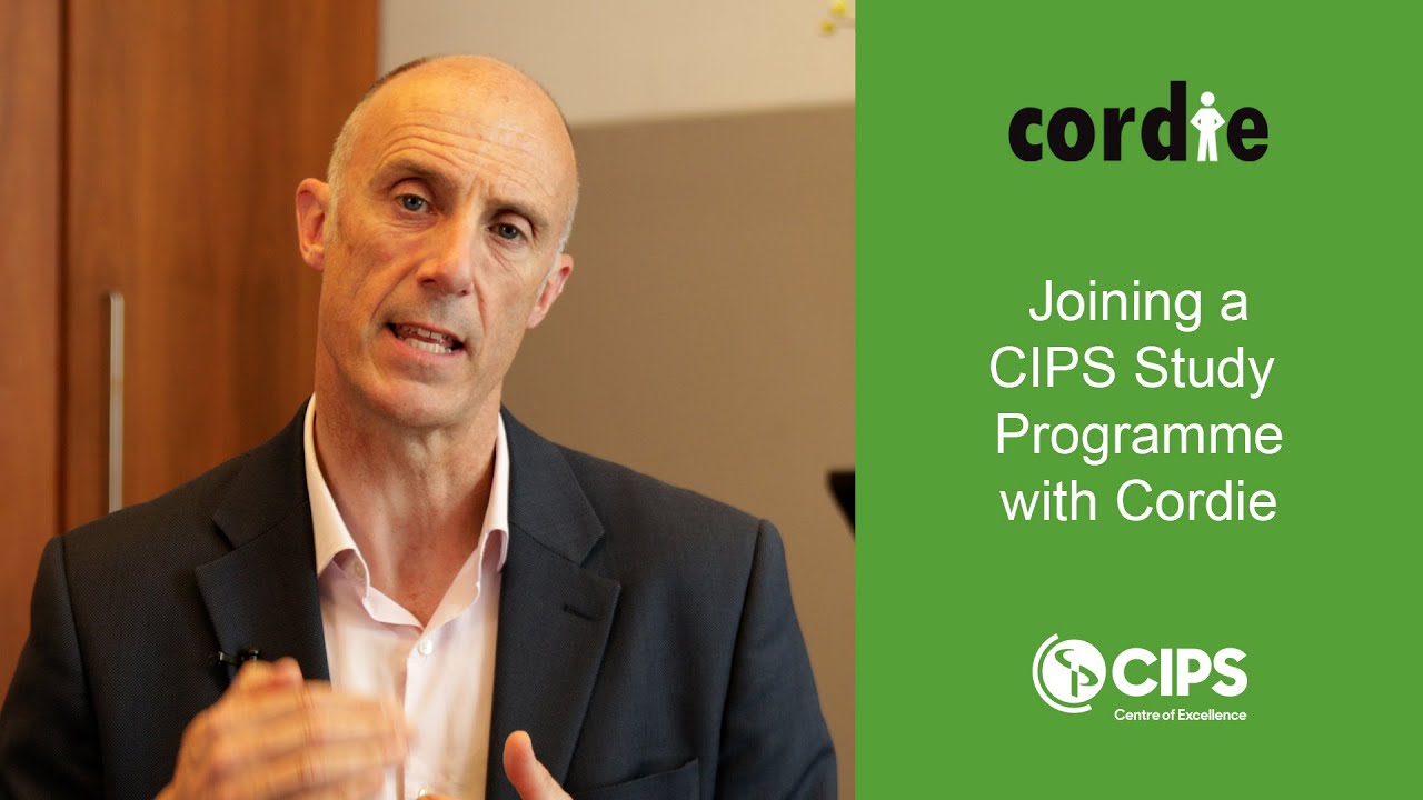 Joining a CIPS Study Programme with Cordie