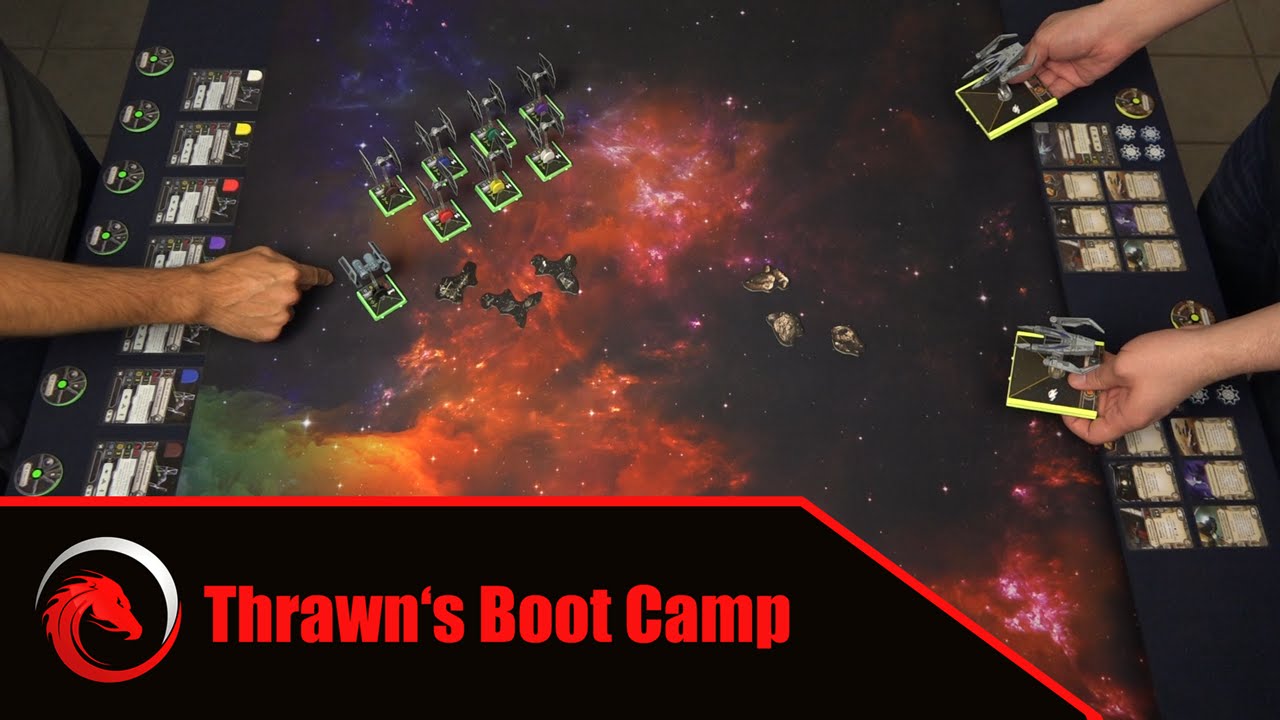 8 T/Fighter/Bomber Swarm vs. IG-88 B,C | X-Wing Miniatures Game Battle Report