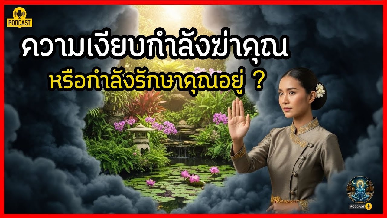 ความเงียบกำลังฆ่าคุณ หรือกำลังรักษาคุณอยู่? | ศิลปะการอยู่กับตัวเองในโลกที่วุ่นวาย
