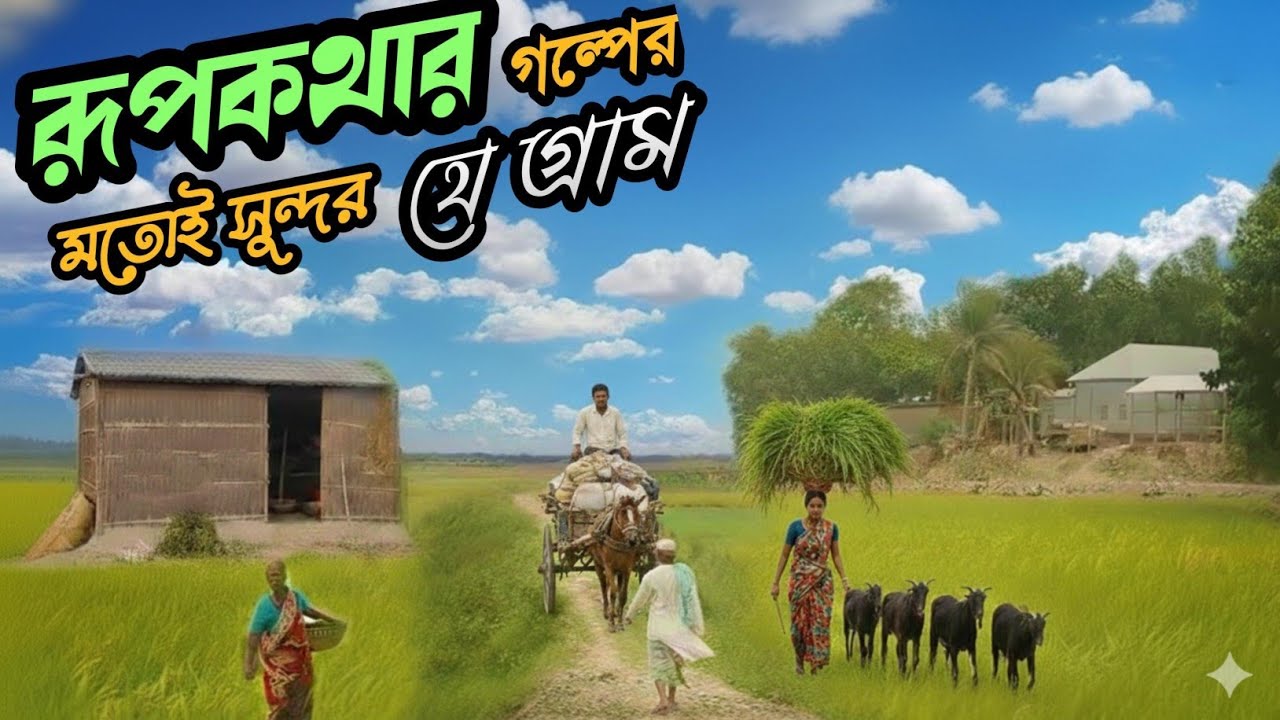 বাংলাদেশের রূপকথার গল্প যে গ্রাম ঘিরে..? Most Beautiful Life of BD | RuralLife of BD |